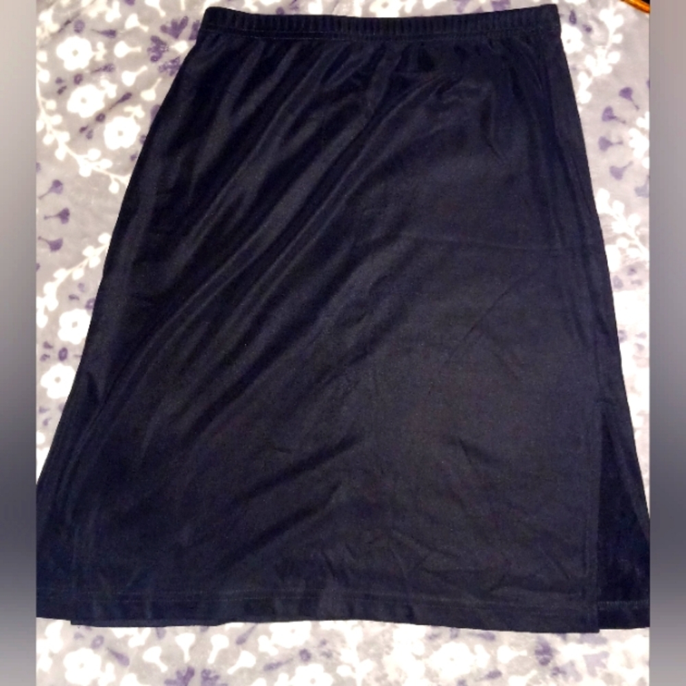 ♡Black♡Nylon♡Pencil♡Skirt♡